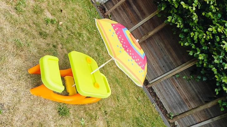 Keter Picknick tafel - Patio Center - Zo goed als nieuw!, Jardin & Terrasse, Tables de pique-nique, Comme neuf, Rectangulaire