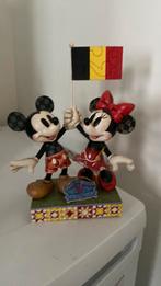 Patriotic Mickey en Minnie beeldje Belgium, Verzamelen, Ophalen, Zo goed als nieuw