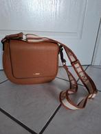 Sac à bandoulière cognac L Credi, Autres marques, Cuir, Comme neuf, Brun