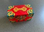 Original Nepal Tibet Handicraft Wooden Box - NEW !, Ophalen of Verzenden