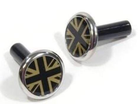 Deurpin Gold union jack merchandise MiniCooper R en F modell, Auto-onderdelen, Carrosserie, Deur, Gebruikt, Herkomst onderdeel bekend