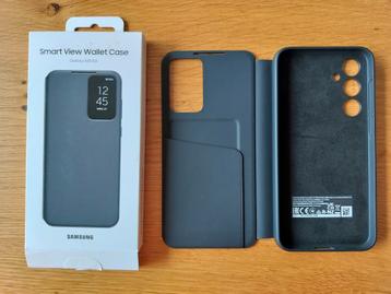 Samsung A35 5G smart view wallet case zwart (nieuw) beschikbaar voor biedingen
