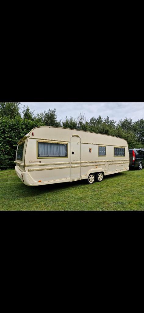 Tabbert baronesse, Caravans en Kamperen, Caravans, Particulier, tot en met 6, 1500 - 2000 kg, Tabbert, Frans bed, 7 tot 8 meter