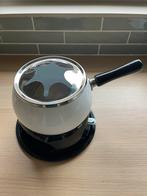 Fondue set met 12 stokjes, Ophalen, Zo goed als nieuw, Fonduepan