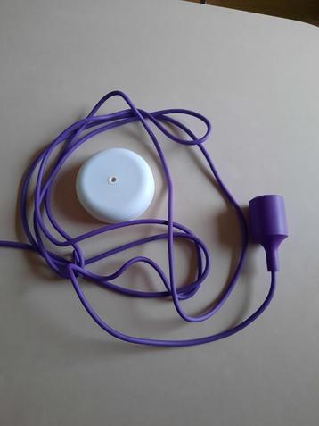 muuto hanglamp paars, Enlèvement, Utilisé, Synthétique