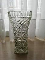 Vaas, glas  H 25cm diam  11.50  1kg.960, Glas, Ophalen of Verzenden, Zo goed als nieuw