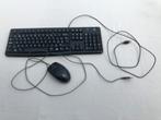 USB TOETSENBORD en USB optische muis, Bedraad, Azerty, Toetsenbord en muis-set, Gebruikt