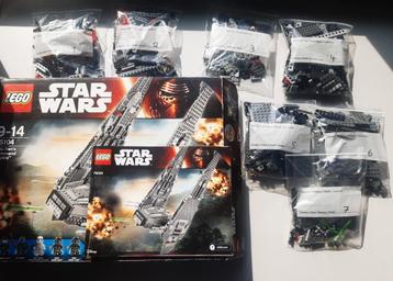 Lego Star Wars La navette de commande de Kylo Ren ; 75104, Enlèvement ou Envoi, Utilisé, Lego