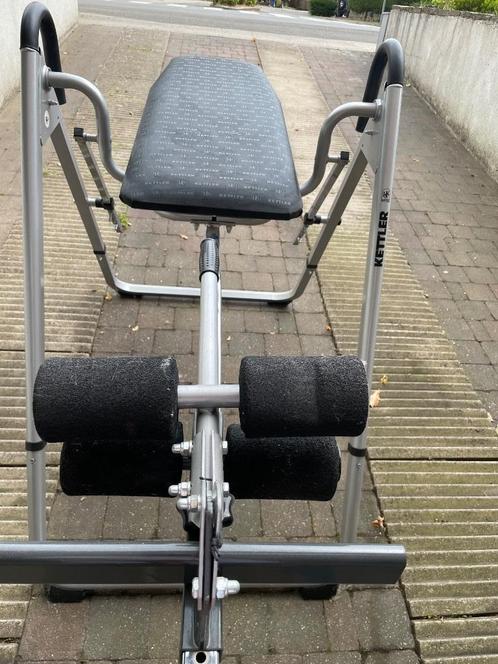 Kettler Apolo - Planche "Gravity System", Sport en Fitness, Fitnessapparatuur, Zo goed als nieuw, Ligfiets, Rug, Metaal, Ophalen