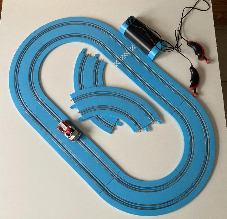 circuit de voiture Carrera "Pat Patrouille" -  1 véhicule, Kinderen en Baby's, Speelgoed | Racebanen, Gebruikt, Racebaan, Elektrisch