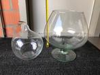 glas vaas voor plantjes - stukprijs, Enlèvement, Utilisé, Verre