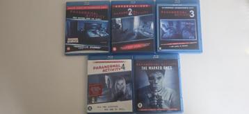 Paranormal Activity 1-5 beschikbaar voor biedingen