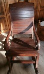 Schommelstoel, Enlèvement, Comme neuf, Brun, Bois