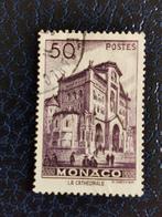 Monaco 1948 - kathedraal van Monaco, Postzegels en Munten, Ophalen of Verzenden, Monaco, Gestempeld