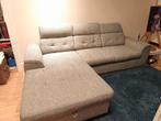 Hoekbank slaapzetel met opbergruimte, Huis en Inrichting, Ophalen, Zo goed als nieuw, Stof