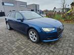 Audi A 4 2.0 Benzine CNG Automaat  ., Auto's, Automaat, Blauw, A4, Leder