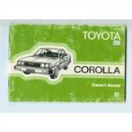 Toyota Corolla Instructieboekje 1980 #5 Engels, Auto diversen, Handleidingen en Instructieboekjes, Ophalen of Verzenden