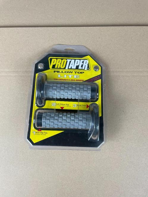 Protaper ultra MX grips handvaten grijs en zwart, Fietsen en Brommers, Brommeronderdelen | Algemeen, Nieuw, Overige typen, Verzenden