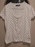 Terre Bleue, dun zomer truitje- shirt, 40, Maat 38/40 (M), Terre Bleue, Wit, Ophalen of Verzenden