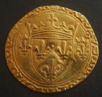 Frankrijk - Couronne d'or / 3de Type Charles VII - Goud, Postzegels en Munten, Ophalen, Frankrijk, Losse munt, Goud