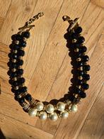 Collier VogueBijoux, Handtassen en Accessoires, Kettingen, Ophalen, Overige materialen, Zwart, Met strass