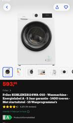 Frilec KOBLENZ8114WA-010 wasmachine, Ophalen, 6 tot 8 kg, Zo goed als nieuw, Voorlader