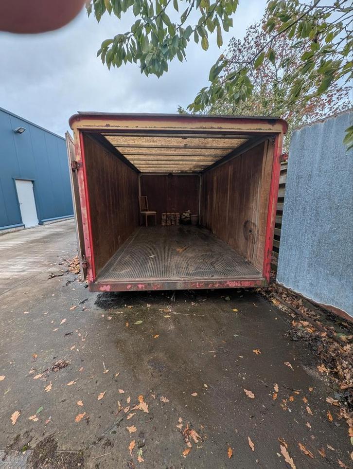 Aluminium opslagruimte, Tuin en Terras, Bergingen en Tuinkasten, Gebruikt, Ophalen