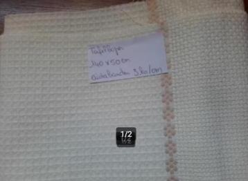 Nog te borduren - tafelloper met aida band 3kr/cm beschikbaar voor biedingen