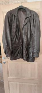 Lederen vest maat L-XL - bruin, Kleding | Heren, Ophalen, Bruin, Gedragen, Andere