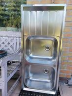 Dubbele spoelbak Franke, Huis en Inrichting, Ophalen, Gebruikt