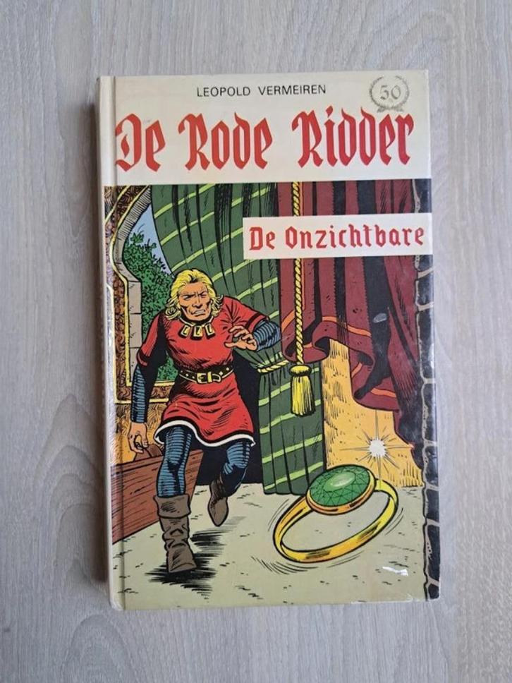 De Rode Ridder - De onzichtbare - boek 50 - (1982), Livres, Aventure & Action, Utilisé, Enlèvement ou Envoi