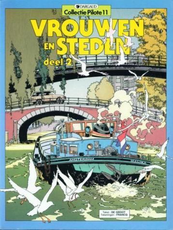 Stripreeks " Vrouwen en steden " ( 2 albums ) beschikbaar voor biedingen