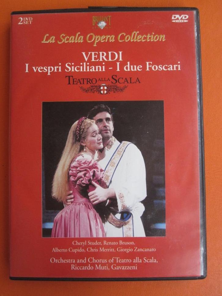 Verdi - La Scala Opera (2 disc), Cd's en Dvd's, Dvd's | Muziek en Concerten, Zo goed als nieuw, Muziek en Concerten, Boxset, Alle leeftijden