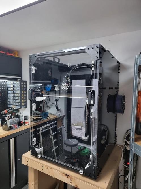 Ratrig vcore 3.1 400 enclosed 3D printer, Informatique & Logiciels, 3D Imprimantes, Comme neuf, Enlèvement ou Envoi