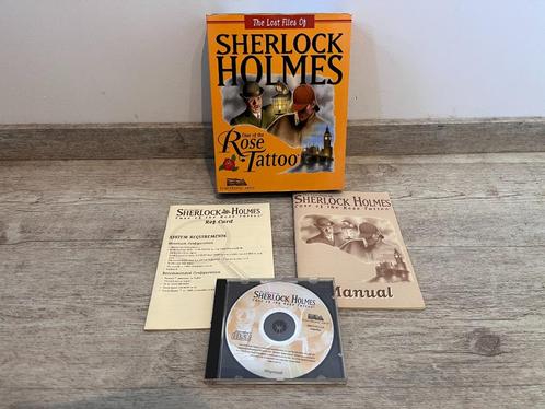 The Lost Files of Sherlock Holmes: The Case of The Rose Tatt, Games en Spelcomputers, Games | Pc, Gebruikt, Ophalen