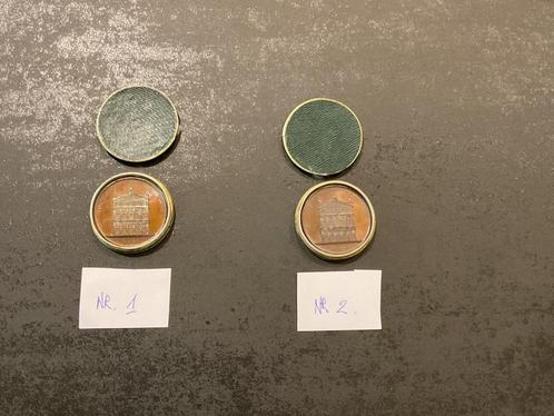 Medaille 1830 Braemt  WILLEM II  Industriele tentoonstelling, Postzegels en Munten, Penningen en Medailles, Overige materialen