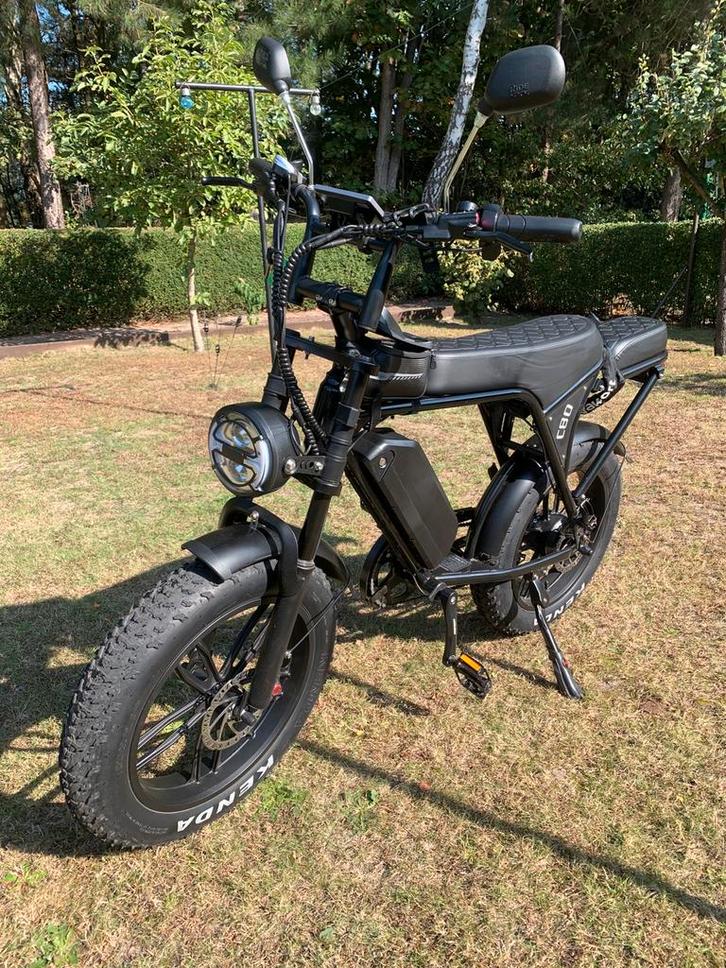 Fatbike Ouxi C80 2025, Fietsen en Brommers, Elektrische fietsen, Zo goed als nieuw, Overige merken, 50 km per accu of meer, Ophalen
