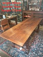 Massieve houten eettafel, Antiek en Kunst, Ophalen
