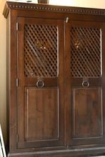 Kast in koloniale stijl "Madagascar", Ophalen, Minder dan 150 cm, 150 tot 200 cm, 25 tot 50 cm
