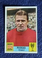 Panini sticker card voetbal  ' WK Mexico 70 - Puskas ', Ophalen of Verzenden, Gebruikt, Sticker