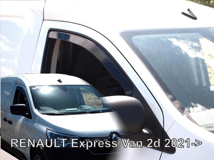 Renault Express VAN zijwindschermen raamspoilers donker, Auto-onderdelen, Ruiten en Toebehoren, Overige automerken, Renault, Nieuw
