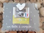 Mooie fotokader 'Je suis un bébé à croquer', Ophalen of Verzenden, Nieuw