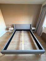 Cadre de lit 160x200cm avec tête de lit intégrée, Comme neuf, Enlèvement, 200 cm, Deux personnes