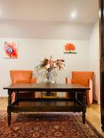 Beuken salontafel, Huis en Inrichting, Ophalen, Gebruikt, 100 tot 150 cm, 50 tot 75 cm