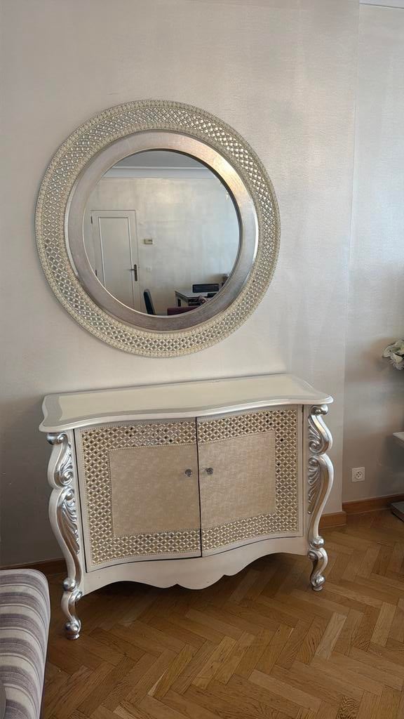 Commode + miroir, Maison & Meubles, Enlèvement, Comme neuf