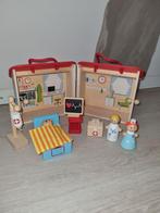 Houten ziekenhuisje merk Bigjigs, Ophalen