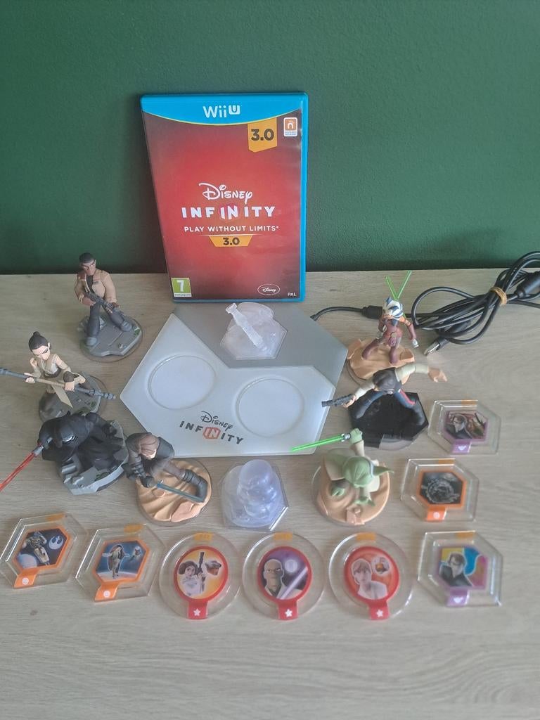 Nintendo Wii U Disney Infinity 3.0 Game + Base + Personages, Consoles de jeu & Jeux vidéo, Jeux | Nintendo Wii U, Enlèvement