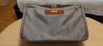 Valise Samsonite cuir - tissu, 35 à 45 cm, Comme neuf, Enlèvement, Cuir