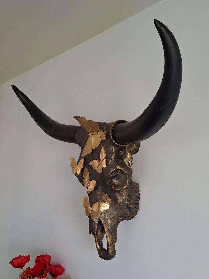 Tête de buffle, Maison & Meubles, Accessoires pour la Maison | Décorations murale, Neuf, Enlèvement