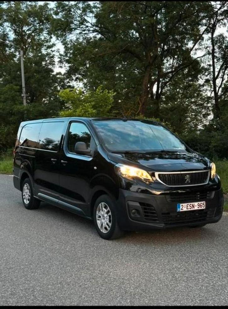 Peugeot Expert 2019, Auto's, Bestelwagens en Lichte vracht, Cruise Control, Peugeot, Diesel, Euro 6, Handgeschakeld, Zwart, Grijs